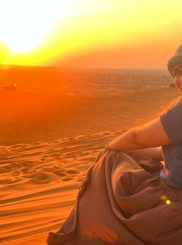 Sunset desert trips
